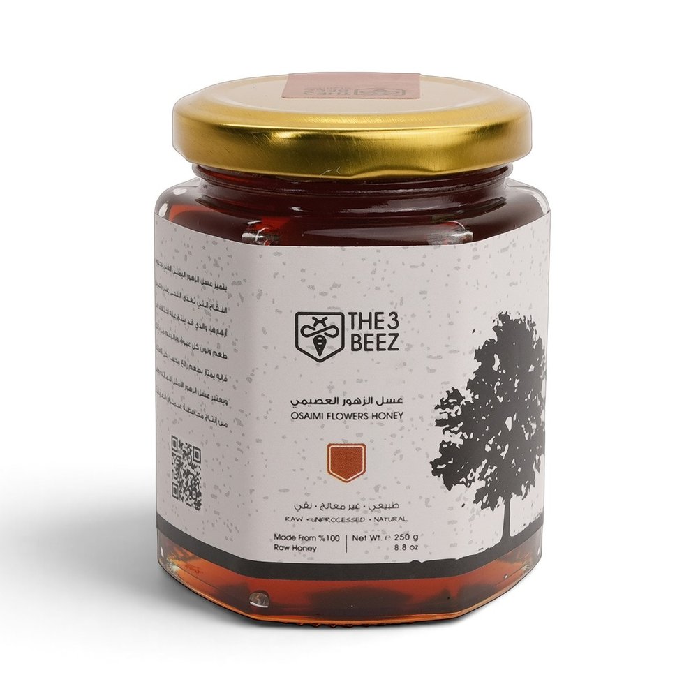 عسل الزهور العصيمي - 250 غرام - The3Beez