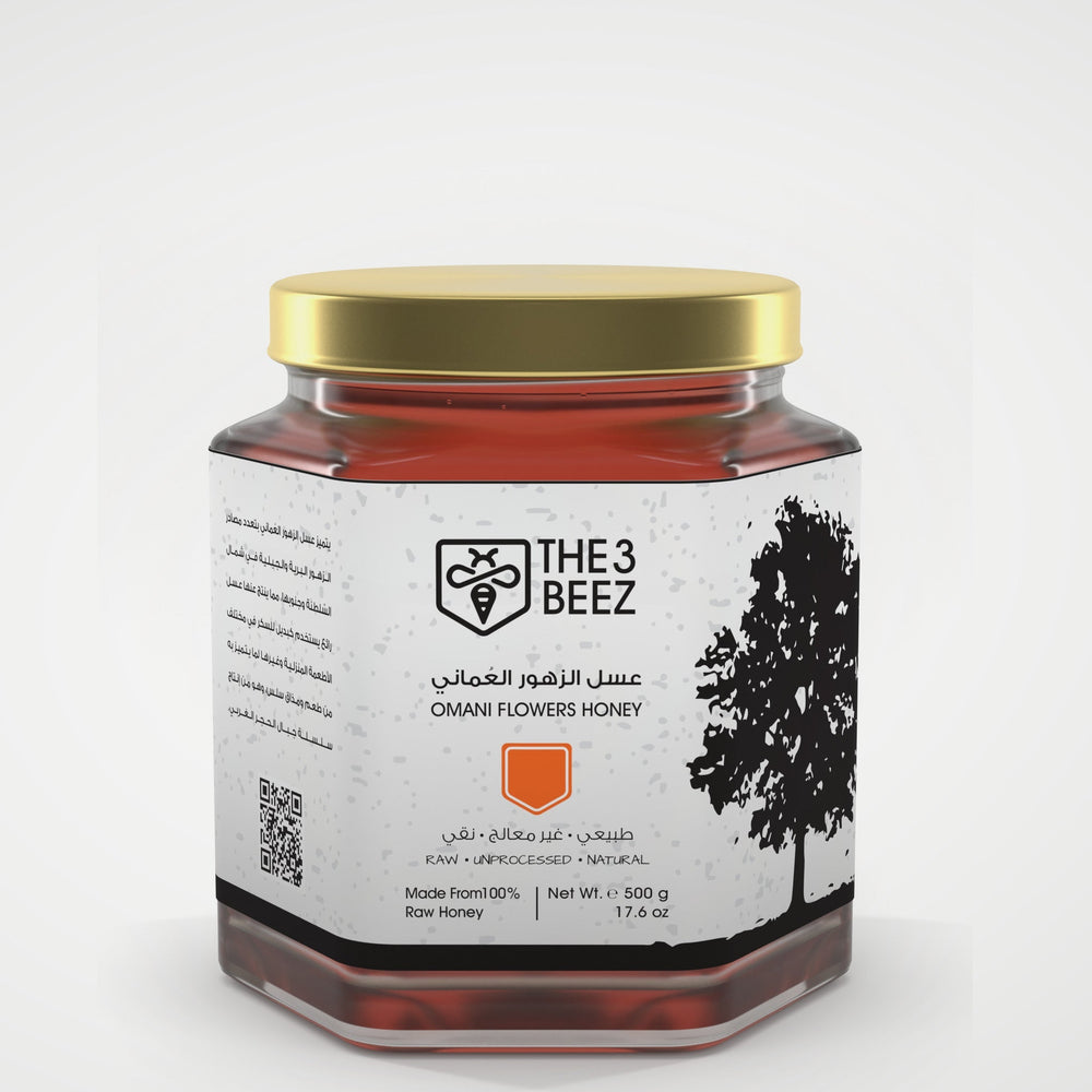 عسل الزهور العماني - 500 غرام - The3Beez