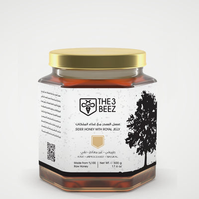 Sider Honey with Royal Jelly - 500 g - The3Beez