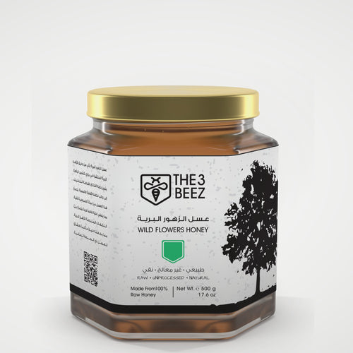 Wildflower Honey - 500 g - The3Beez
