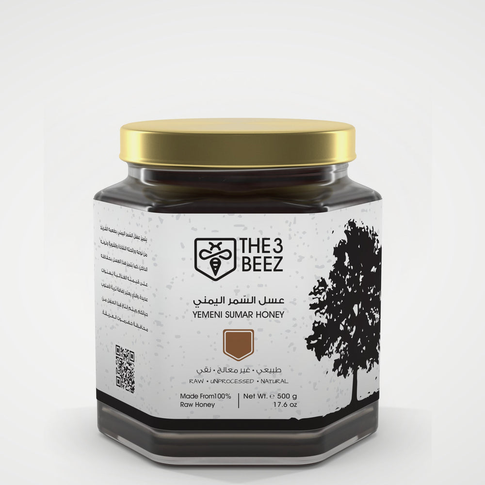 عسل السمر اليمني - 500 غرام - The3Beez